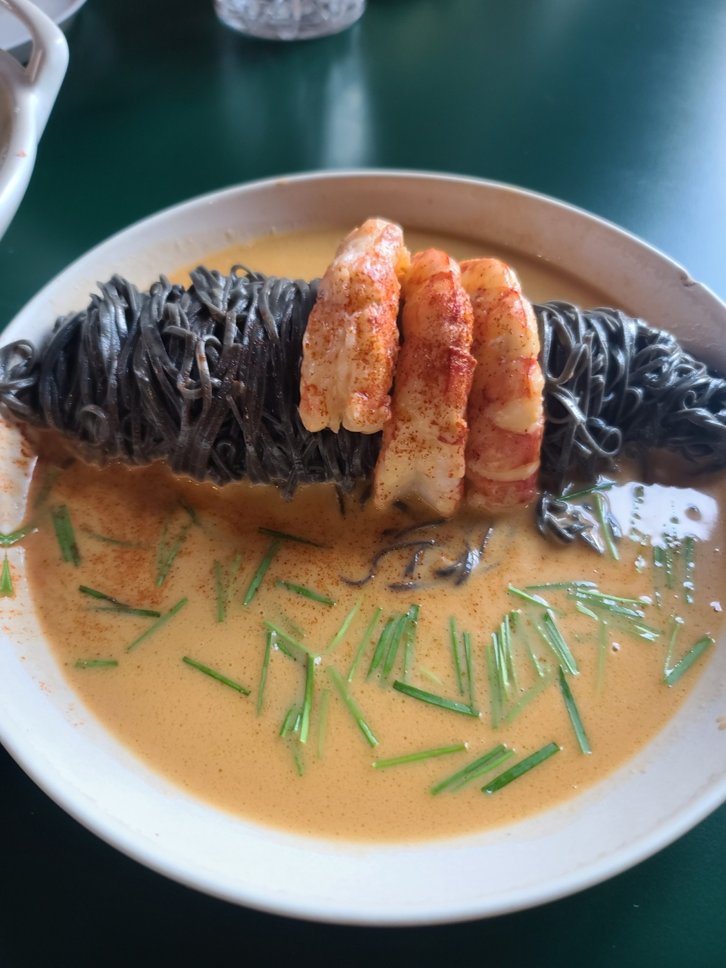 홍새우 먹물 카페리니