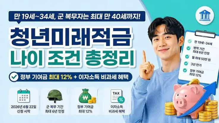 청년 적금 가입조건