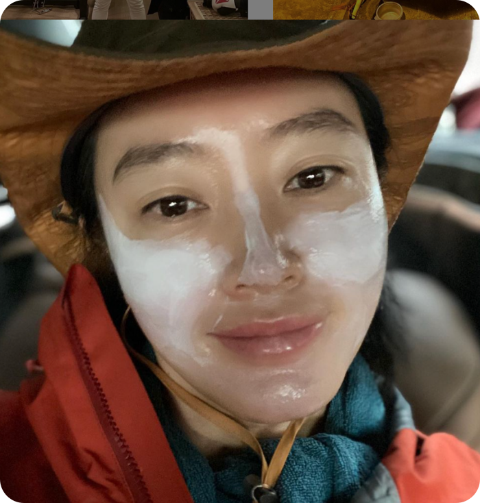 김혜수-화장모습