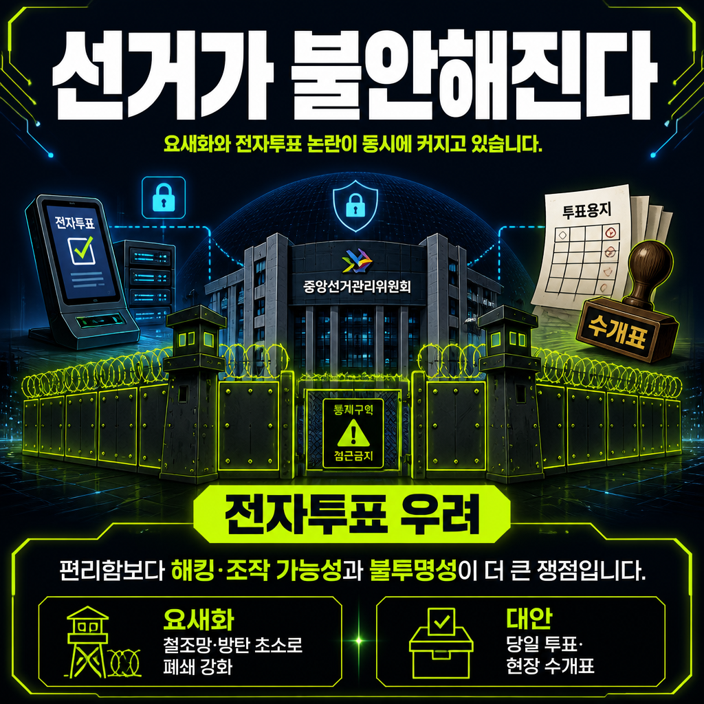 선거가 불안해진다