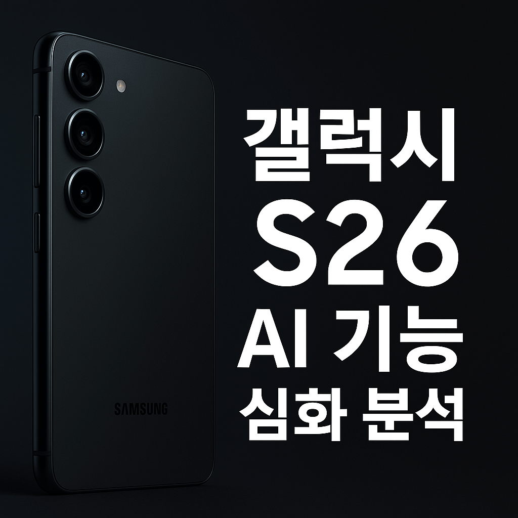 갤럭시 S26 AI 기능, 퍼플렉시티부터 빅스비까지 완전 분석