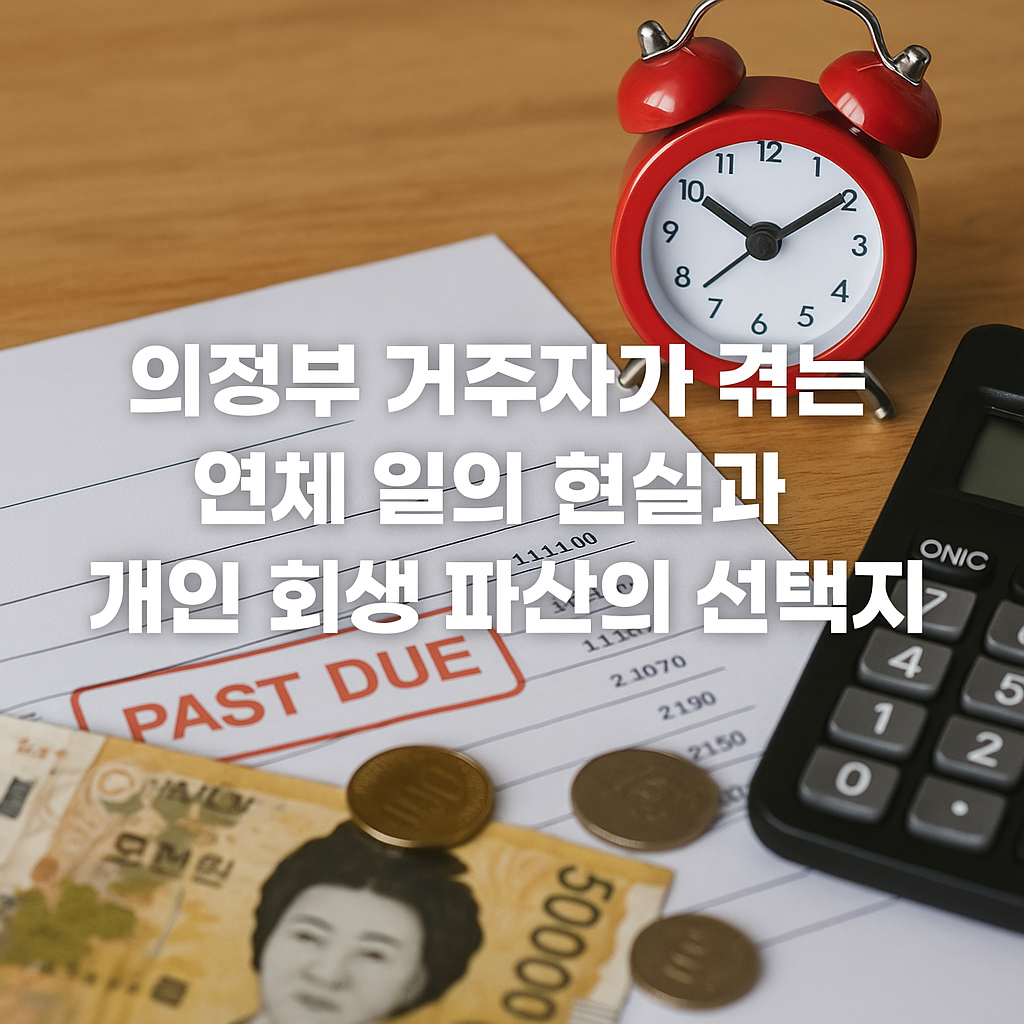 의정부 거주자가 겪는 연체 일의 현실과 개인 회생 파산의 선택지