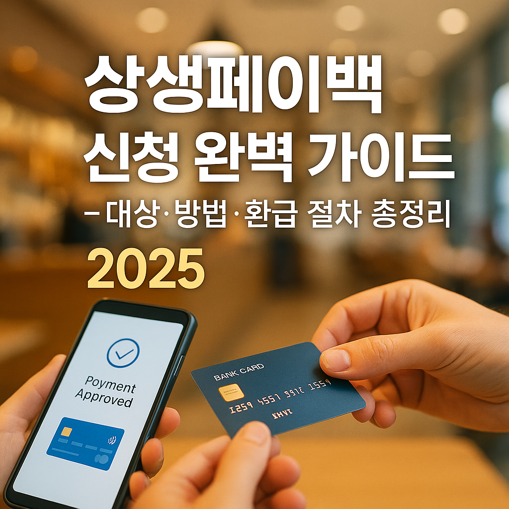 상생페이백 신청 완벽 가이드
