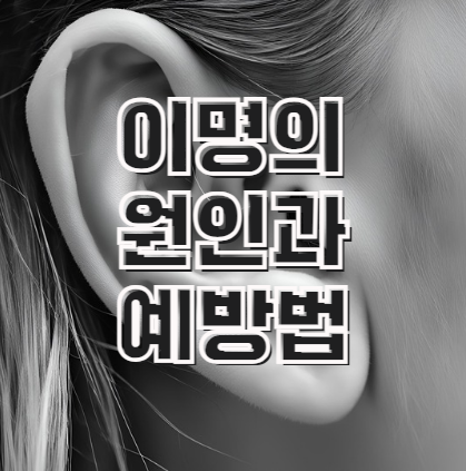 이명의 원인과 예방법