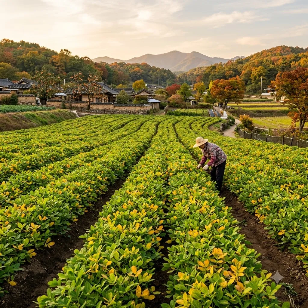 땅콩 수확시기 알아보기