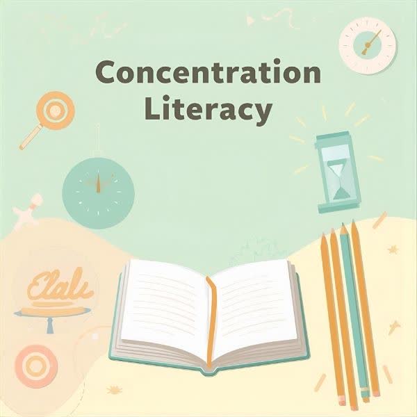 <집중 리터러시 워크북> — 15분 몰입 루틴 만들기