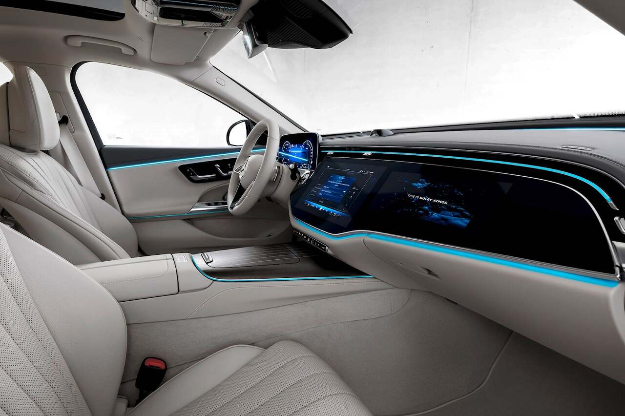 벤츠 e클래스 내관