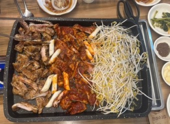 닭갈비 볶음밥 막국수