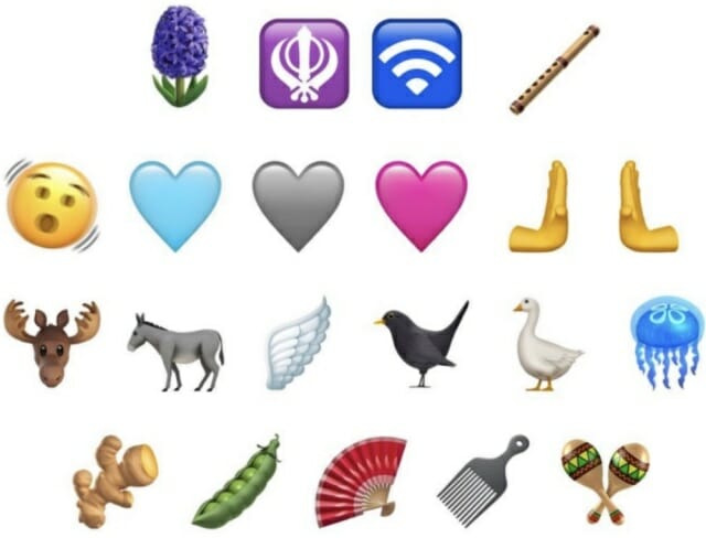 iOS16.4 새로 추가된 이모티콘