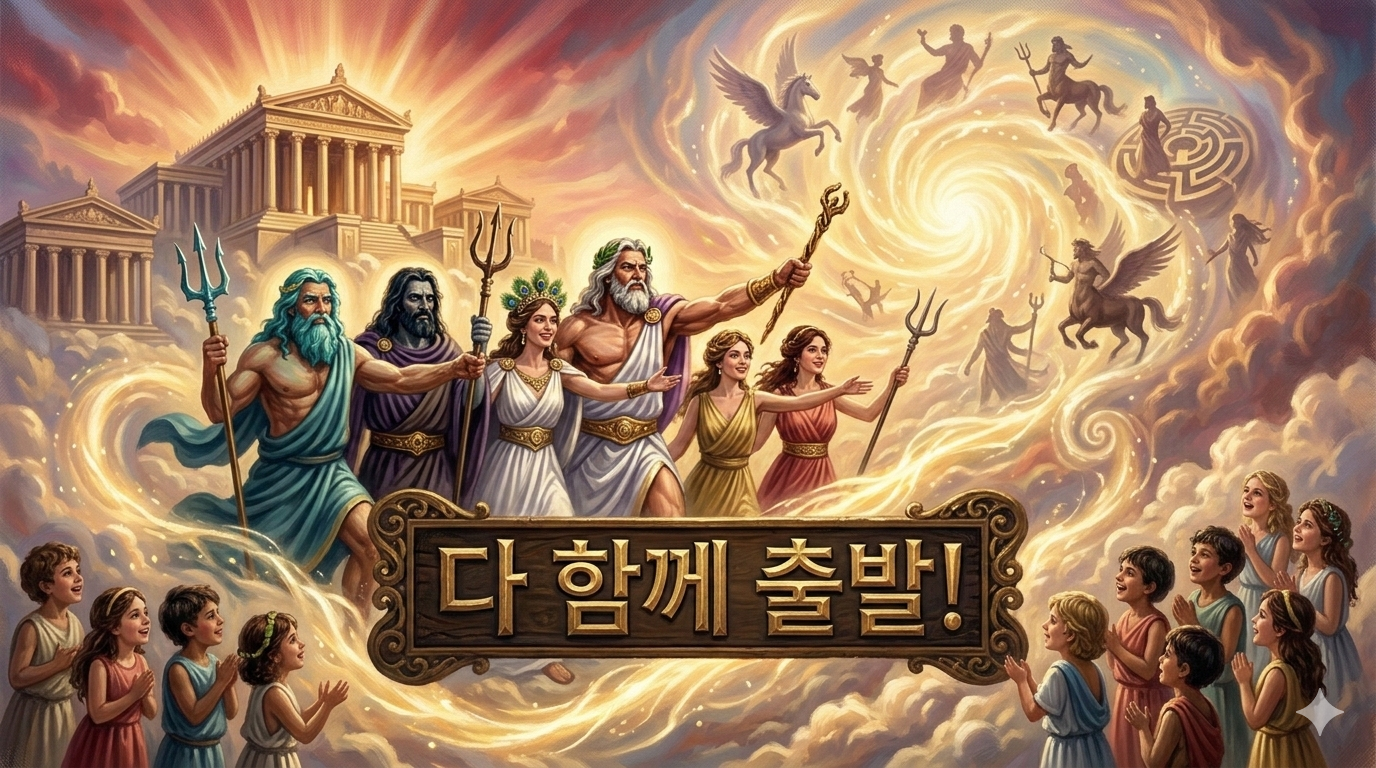 그리스로마신화 노래 제우스 크로노스 포세이돈 하데스 헤라