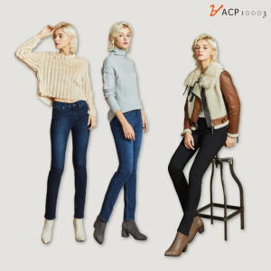 ACP 여성 스탠다드 기모 데님 3종