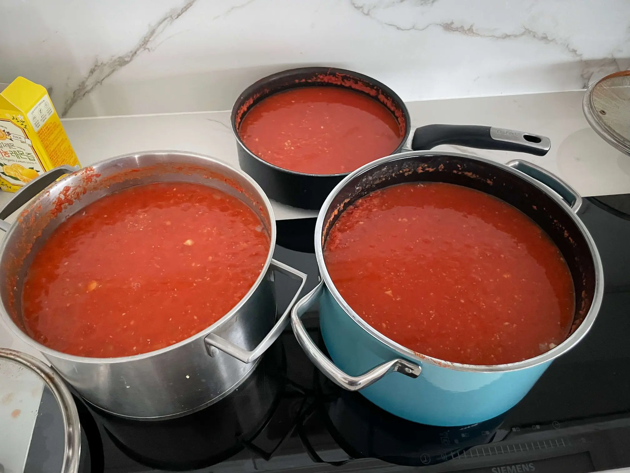 토마토 마늘 양파 주스