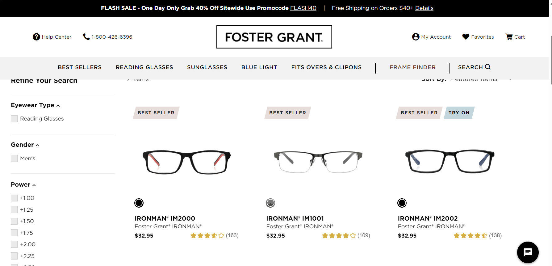 Foster Grant Ironman