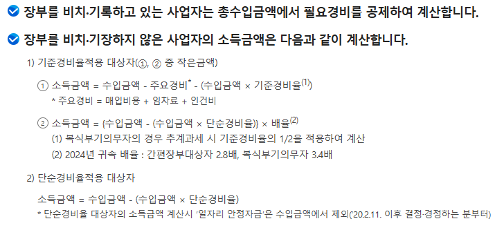 장부기장과 추계신고
