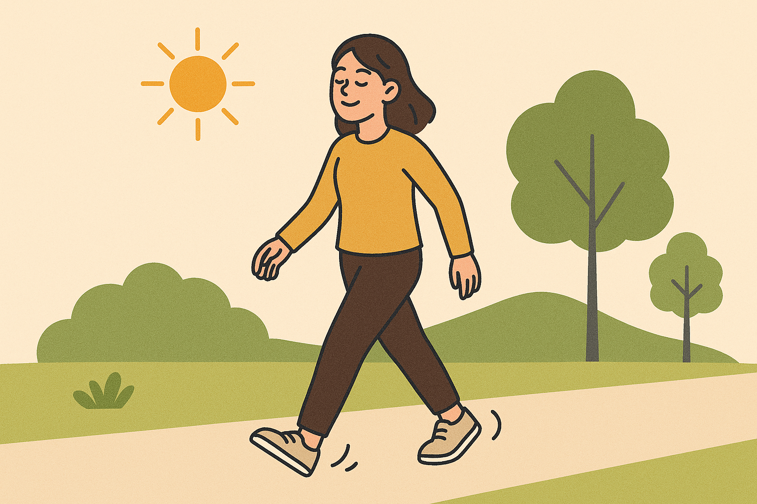 만성피로 회복을 위한 산책