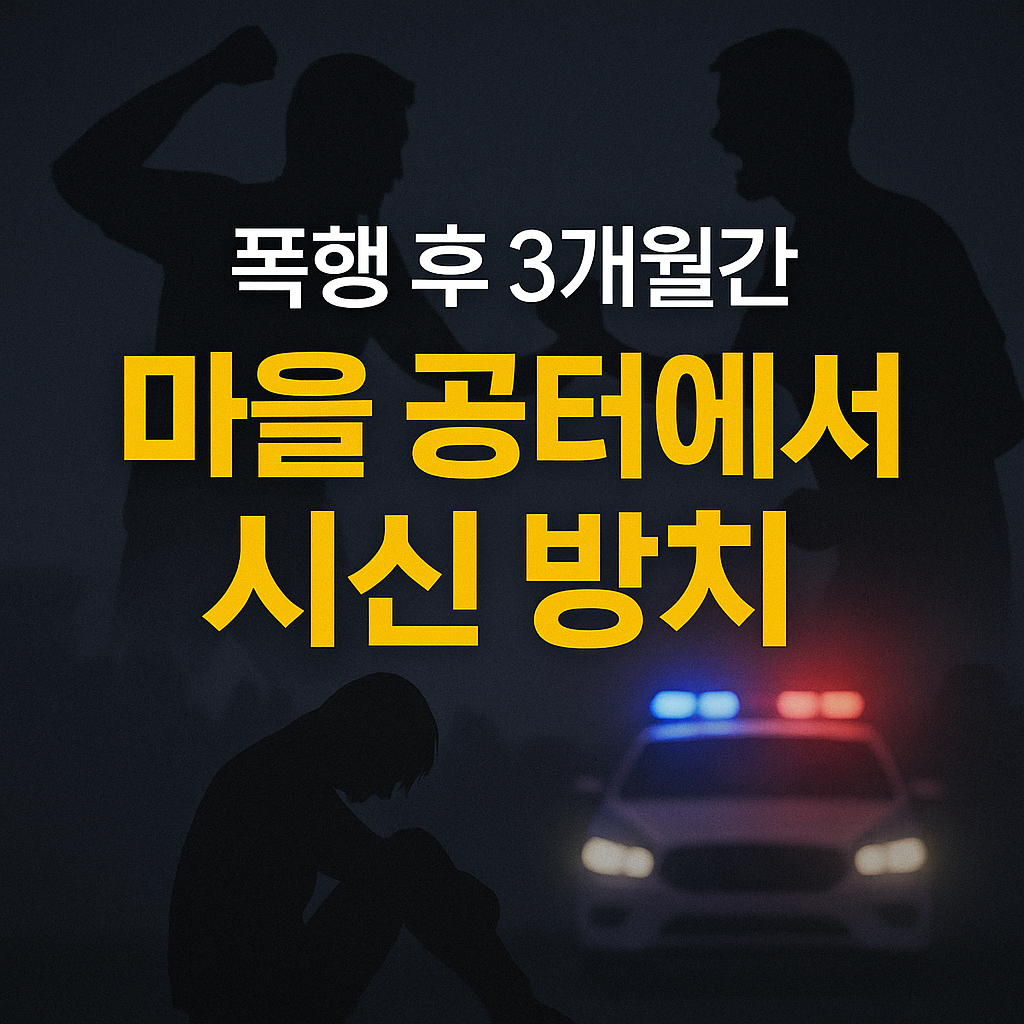 100일 동안 방치된 여성 시신