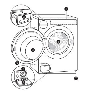 LG 드럼 세탁기 거름망