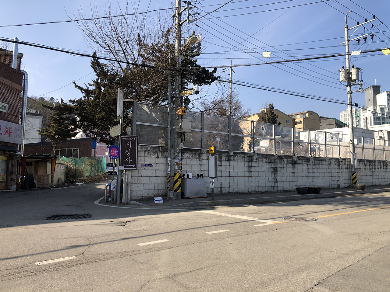 지장사 이정표