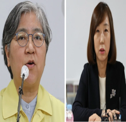 정은경 백경란 질병관리청장