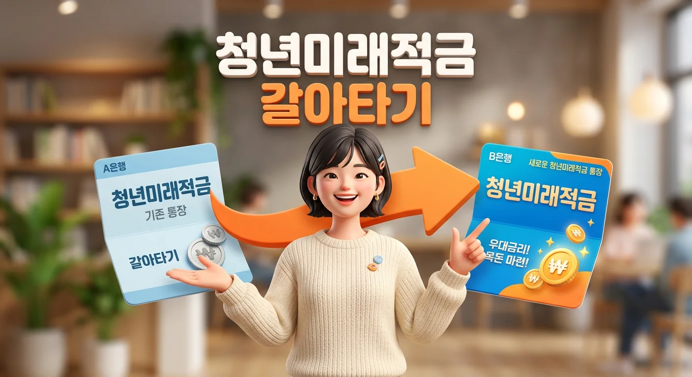청년미래적금 갈아타기 순서와 중복가입 가능한 정책상품 총정리