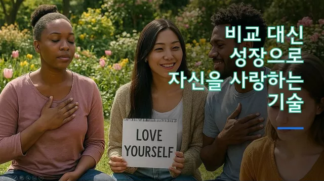 비교 대신 성장으로 자신을 사랑하는 기술