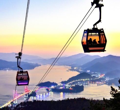 경남 여행지 추천 ❘ 사천 가볼만한 곳 베스트 10. 사천바다 케이블카