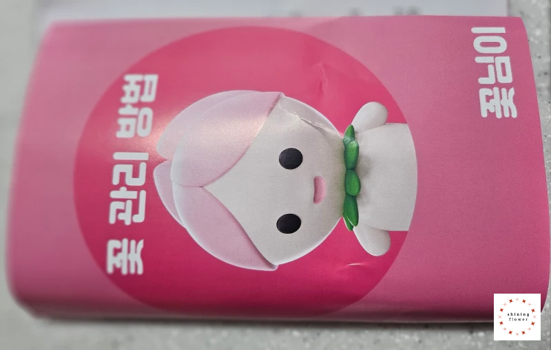 인터넷 꽃 주문-꽃 관리방법 안내 자료 앞면