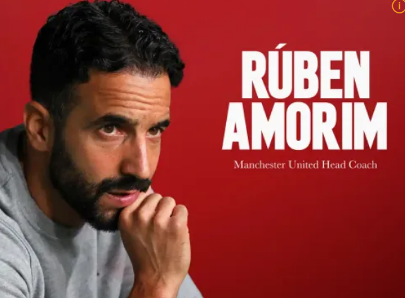 맨유, 루벤 아모림 감독 선임…구단 재건의 새 바람 불어오나?