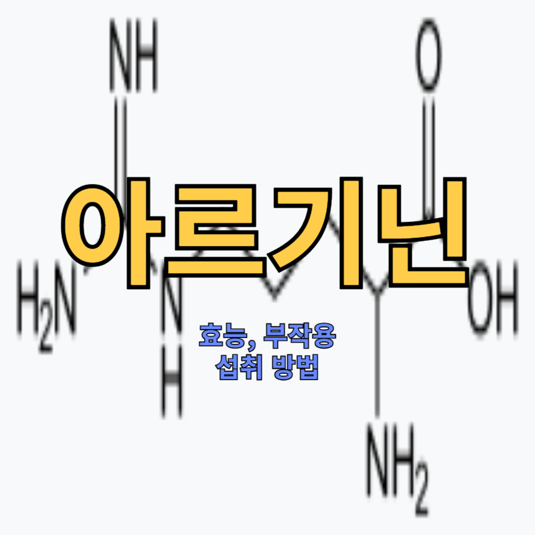 아르기닌의 효능과 부작용