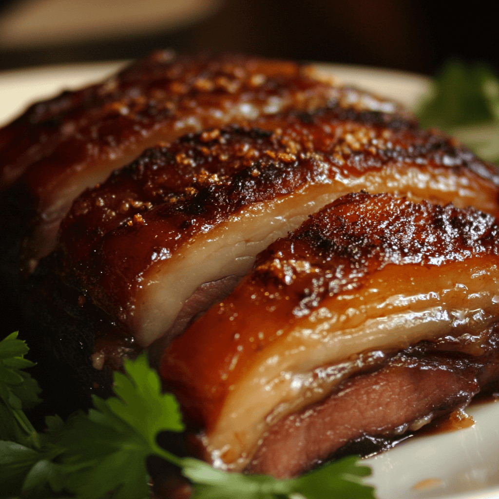 맛있게 만들어진 수육