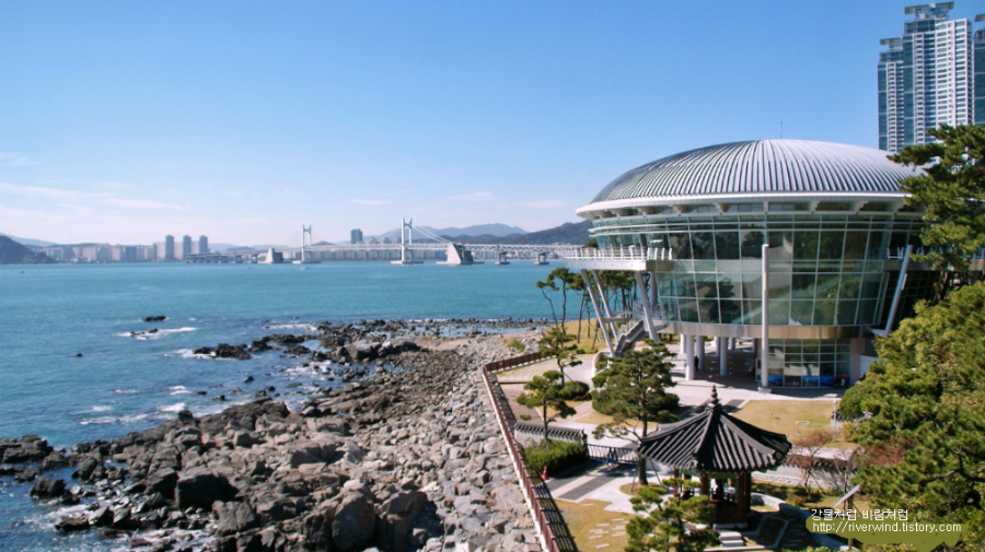 동백섬과 누리마루