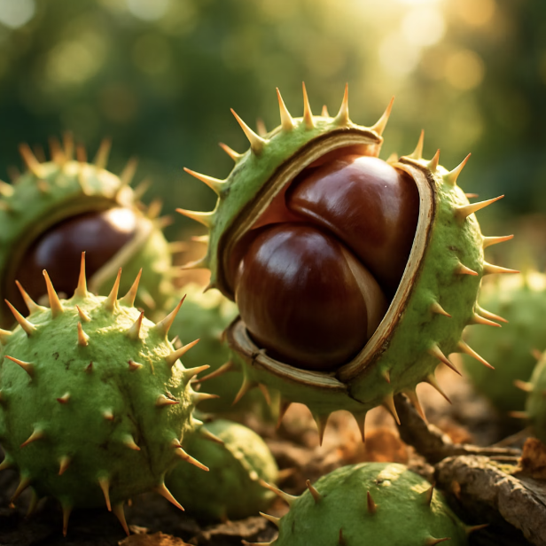 가을: 밤송이 속 숨겨진 보물