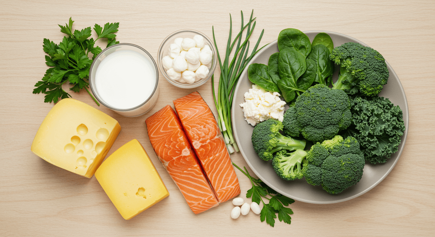 갱년기 허리 통증 관리법 : 영양 관리