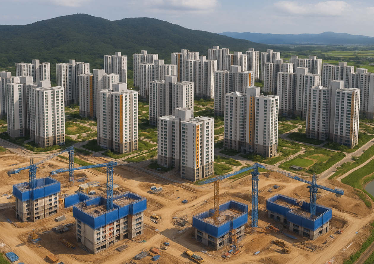 보금자리주택-조감도-건설현장