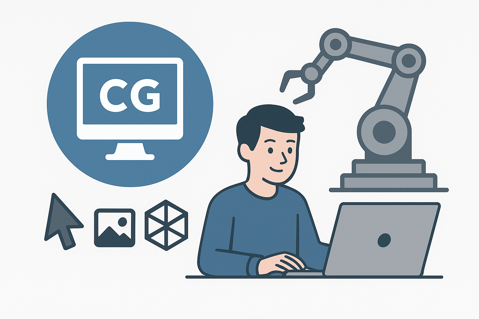 미래 산업에서의 컴퓨터 그래픽: 기초부터 실전 적용까지