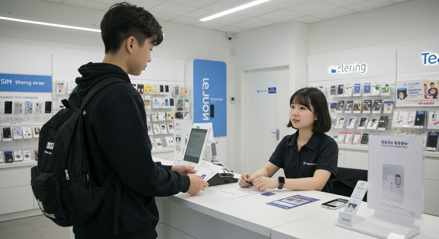 유심교체&amp;#44; 청소년유심