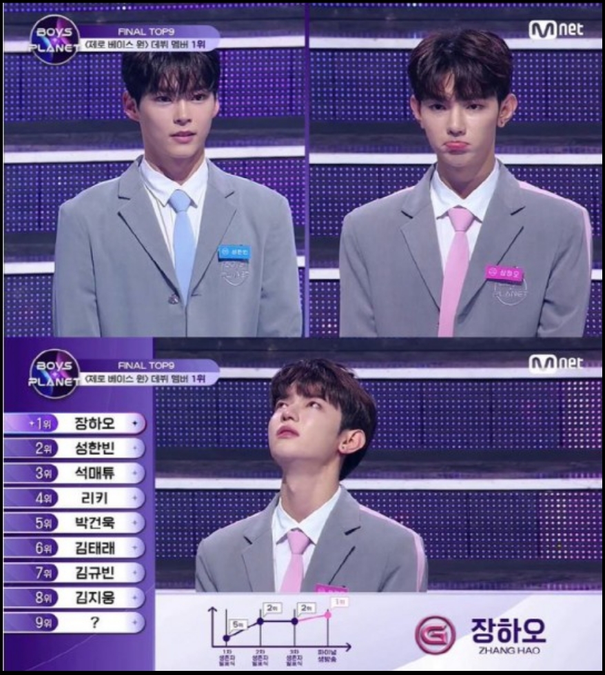 제베원 장하오 성한빈