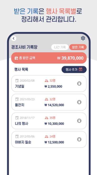경조사 관리 어플/ 부조금 노트 앱 - 3. 경조사비 기록장 어플 추천 - ♥♡ 경조사비 기록장 가계부 어플 소개 경조사 관리 어플/ 부조금 노트 앱 - 3. 경조사비 기록장 어플 추천 - ♥♡ 경조사비 기록장 가계부 어플 소개