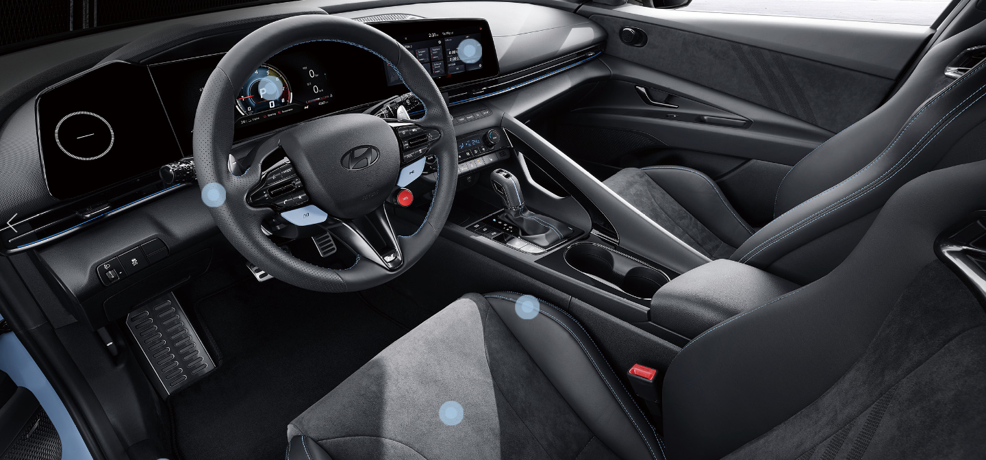 더 뉴 아반떼 N 디자인 및 색상