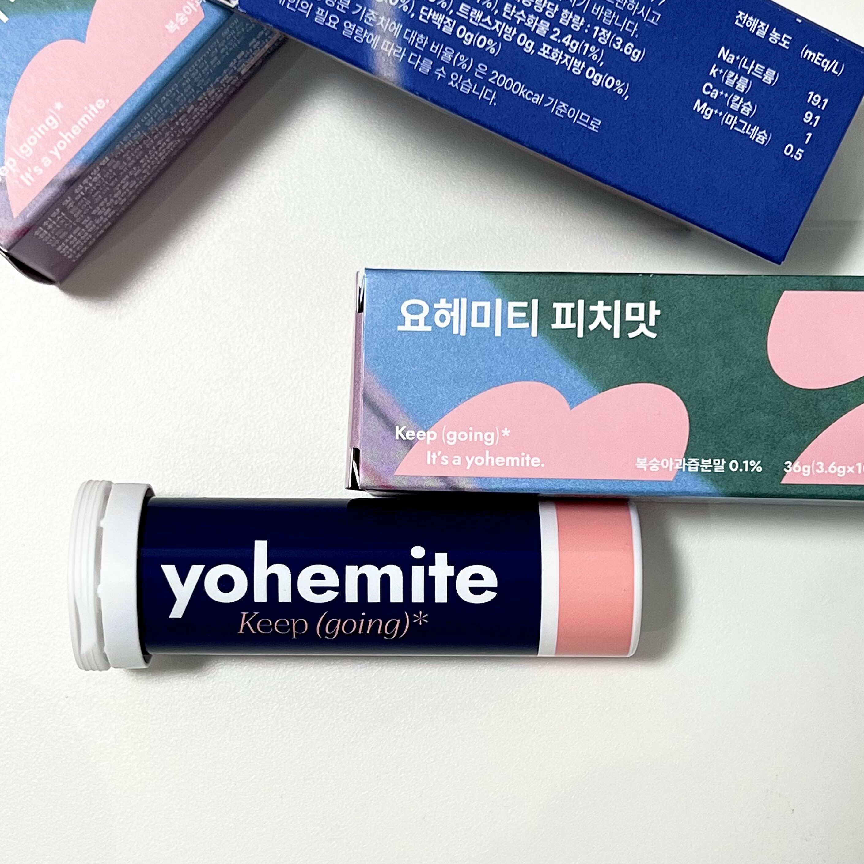 요헤미티 제일 맛있는 맛은 복숭아맛! 피치 추천