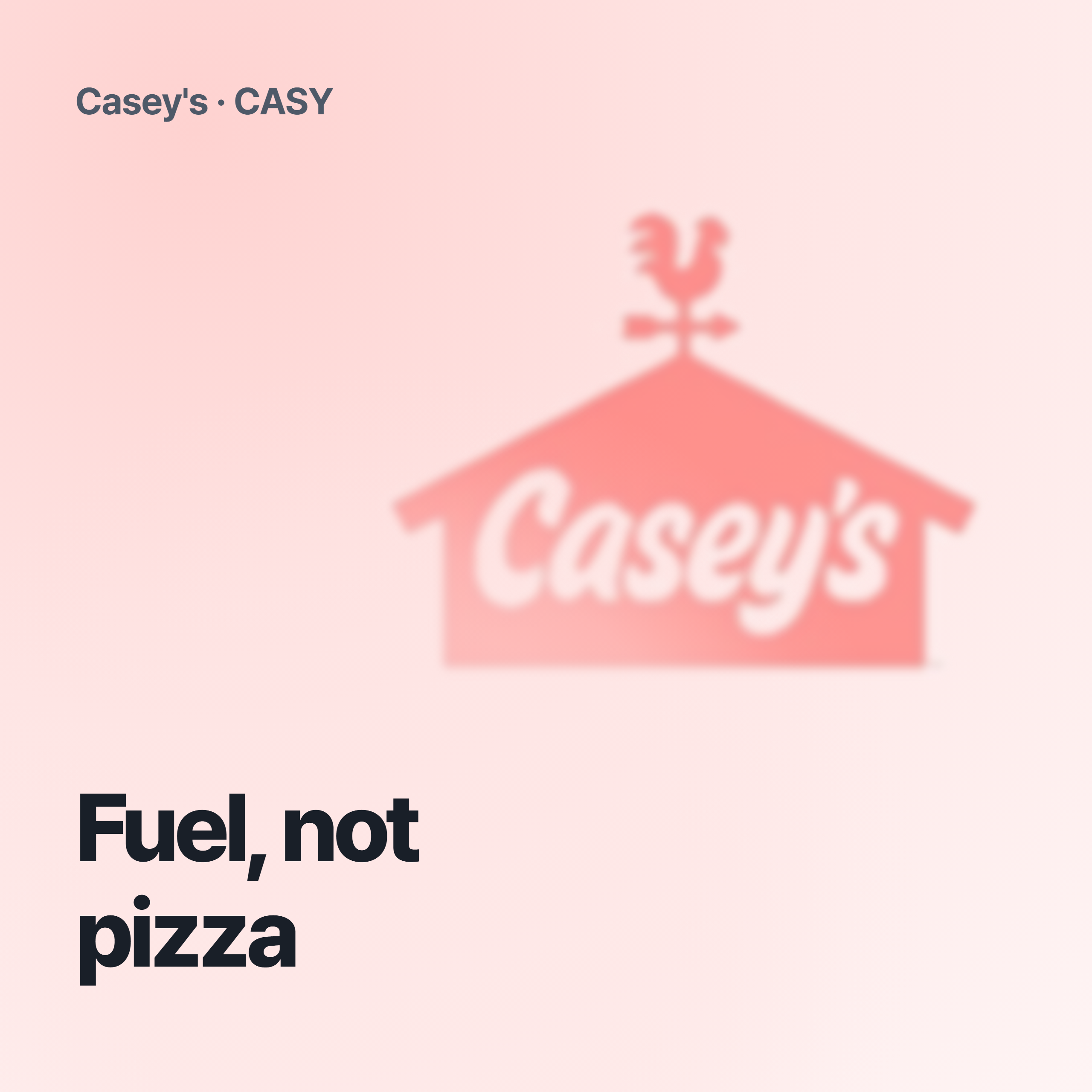 Casey's General Stores (CASY) : fiscal Q4 2026 results reported June 9, 2026