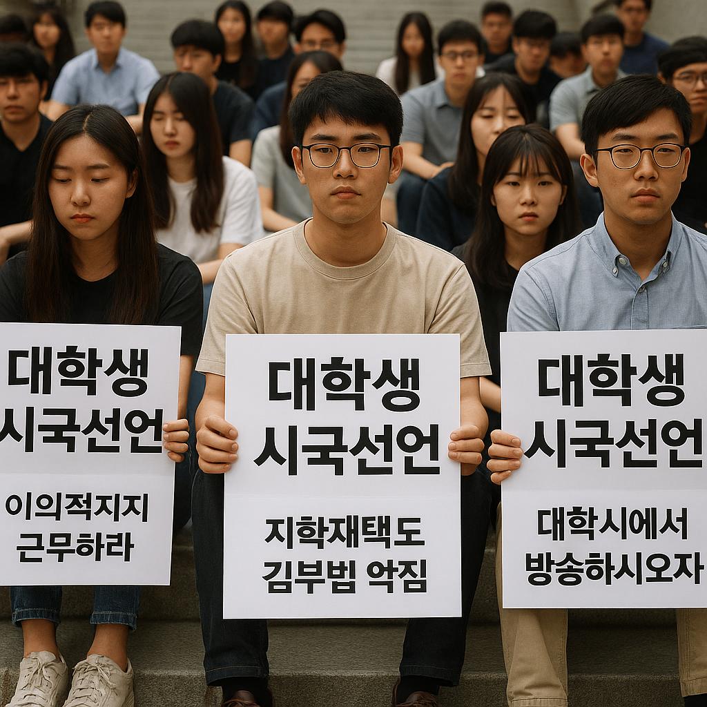 대학생 시국선언 대학