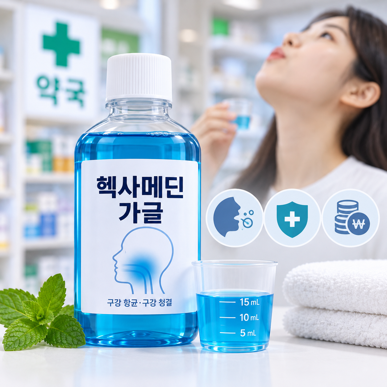 헥사메딘 가글 올바른 사용법과 부작용, 약국 가격 총정리