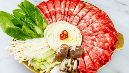 한우꽃전골-샤브샤브