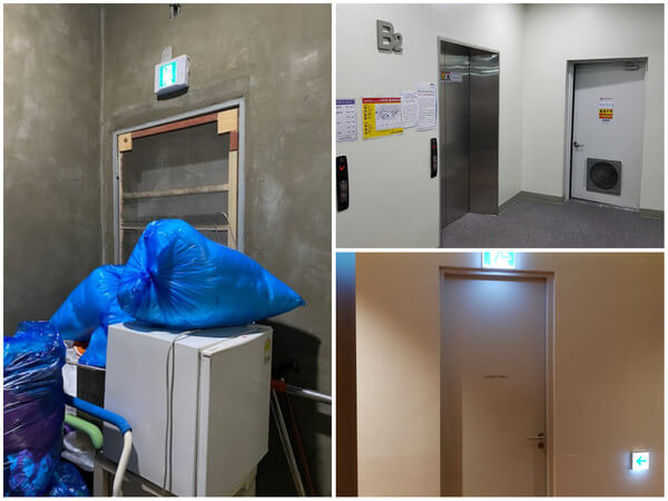 비상구폐쇄&amp;#44; 물건적재