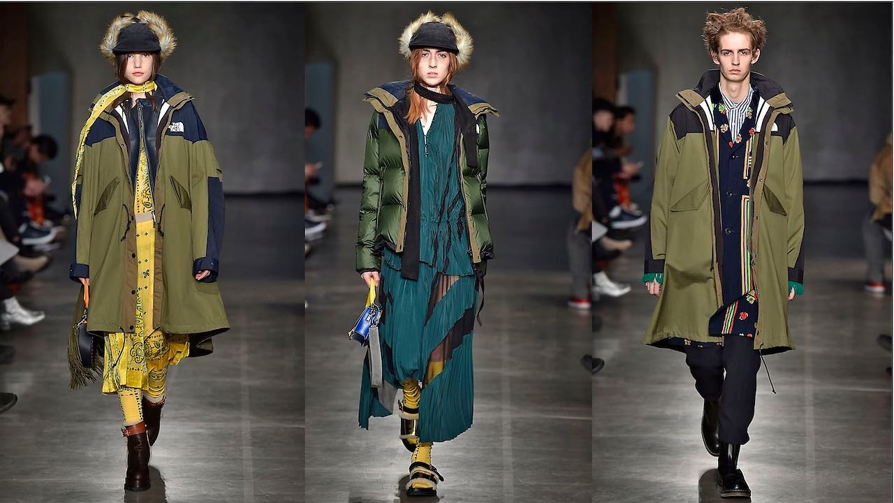 노스페이스(The North Face) x Sacai