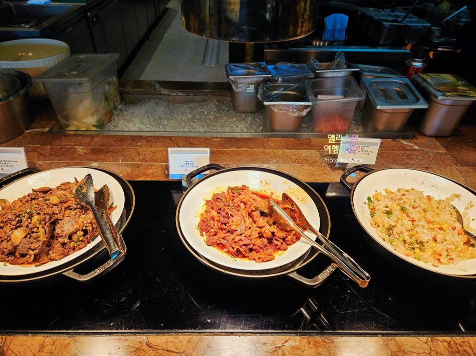 제주신화월드 메리어트 리조트 조식 스카이 온 파이브 다이닝 조식 후기