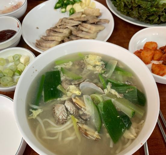 정통옥수사 칼국수