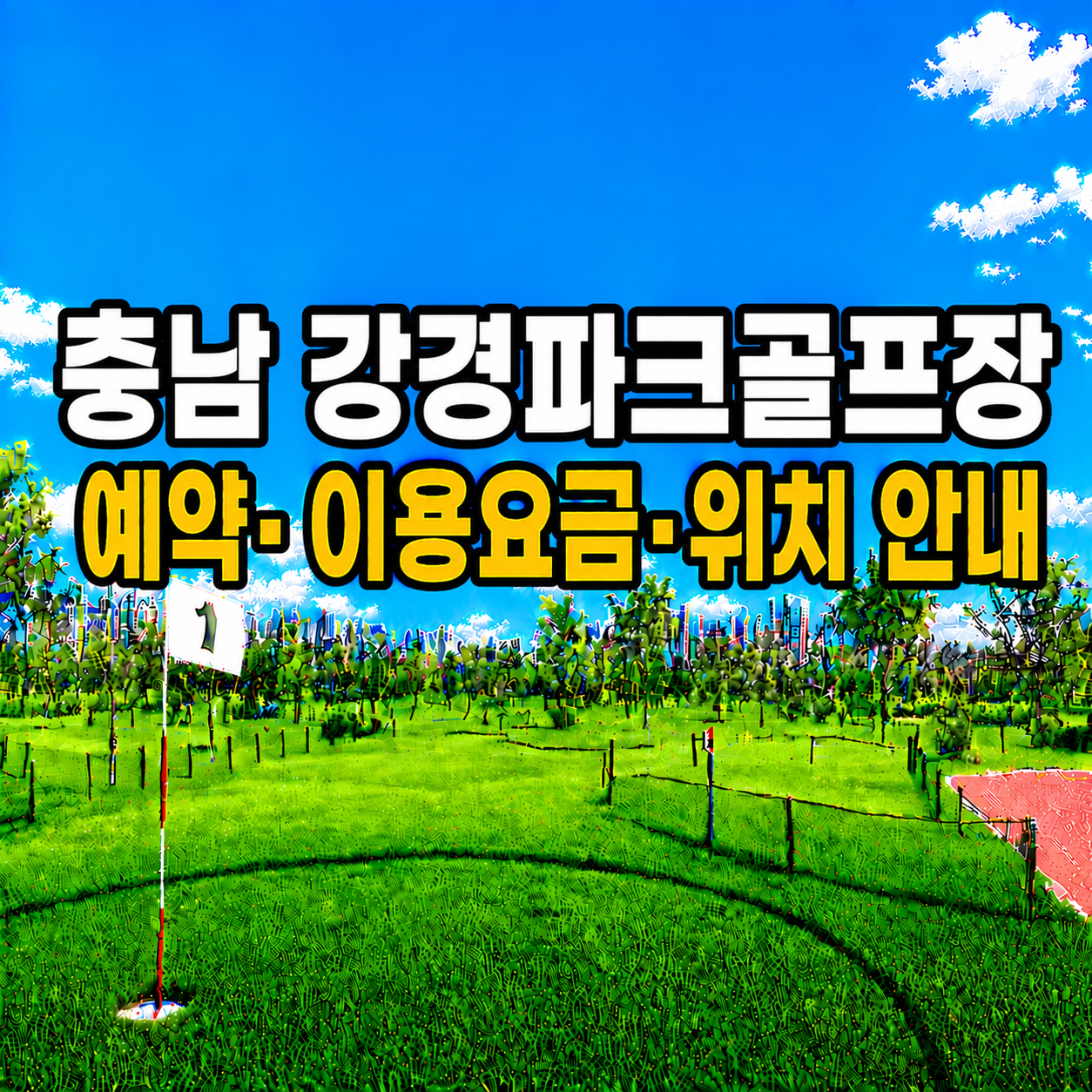 강경파크골프장 예약&middot;이용요금&middot;위치 안내 (충남 파크골프장 총정리)