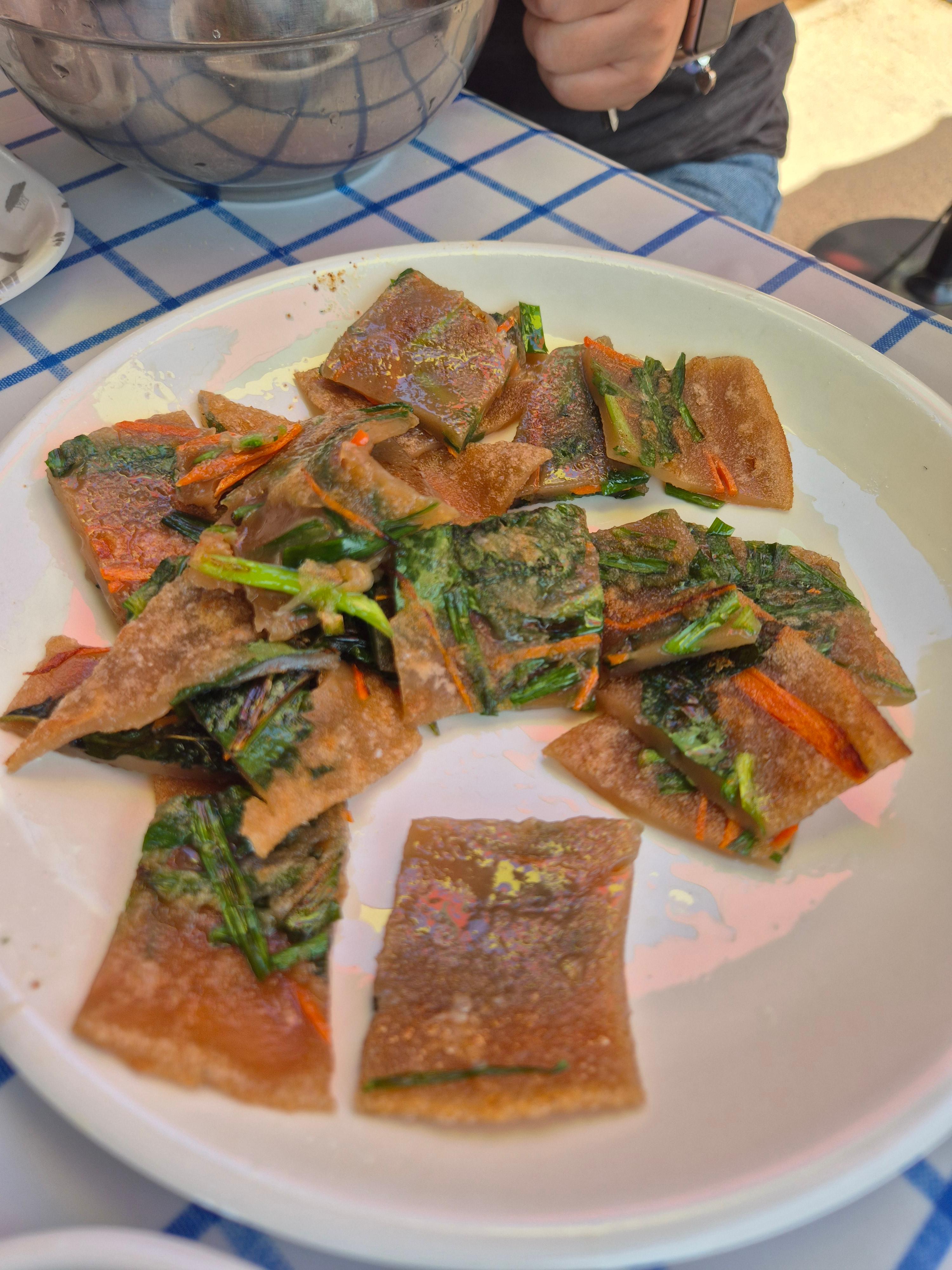 면천 콩국수와 함께 먹은 도토리묵전